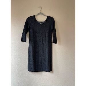 Peruvian connection bodycon sweater dress mini length size‎ small